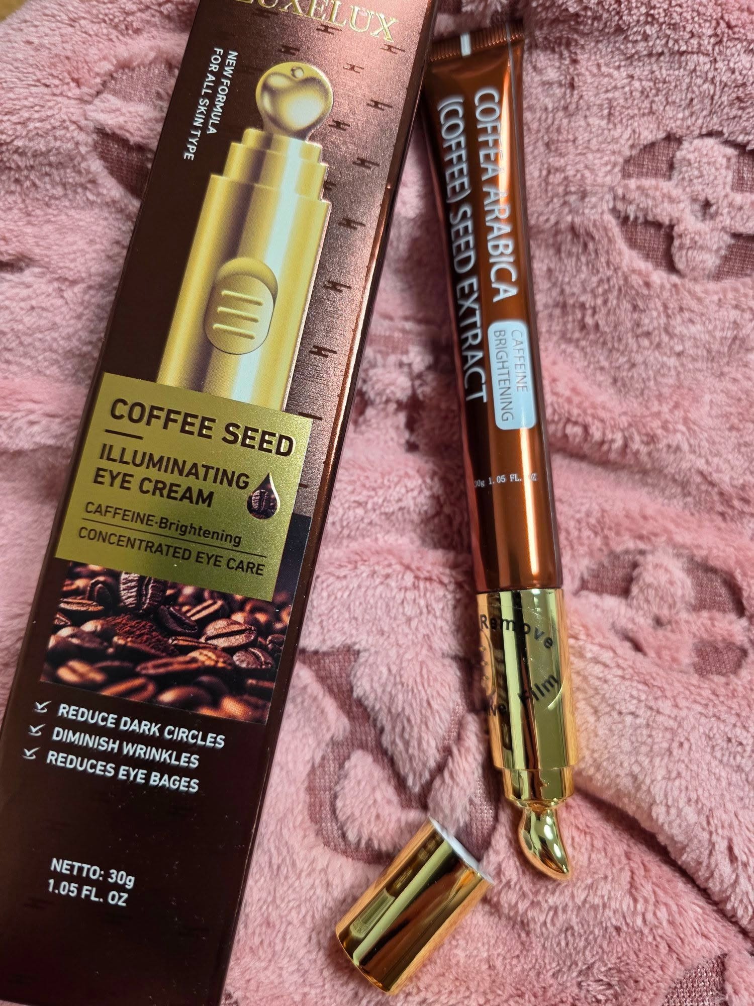 ✨ LUXELUX Coffee Seed Illuminating Eye Cream ✨