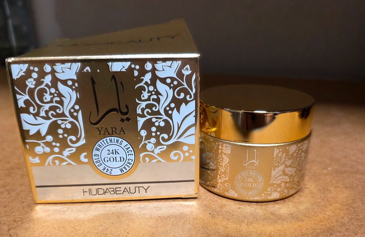 Yara 24K Gold Whitening Face Cream