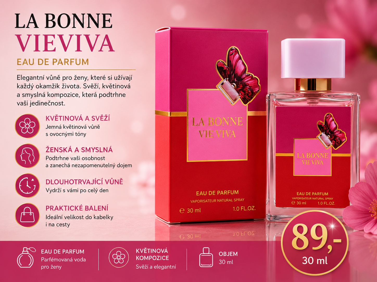 La Bonne Vie Viva – Eau de Parfum 30 ml