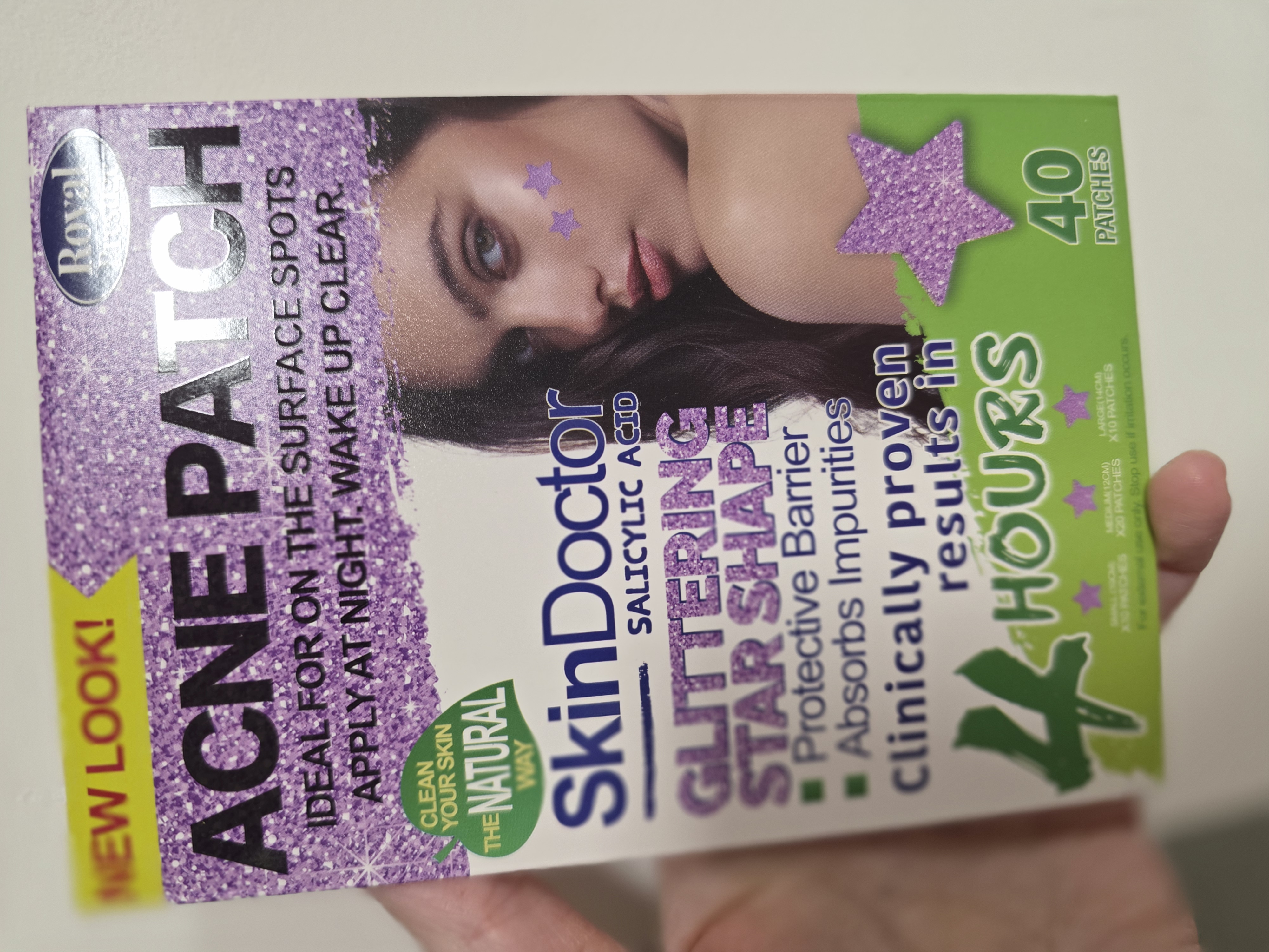 SkinDoctor Acne Patch – třpytivé hvězdičky na akné